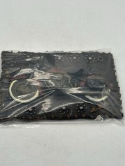 Resin Two Dimensional Vintage Style Motorcycle Wall Art With Hangar Man Cave
