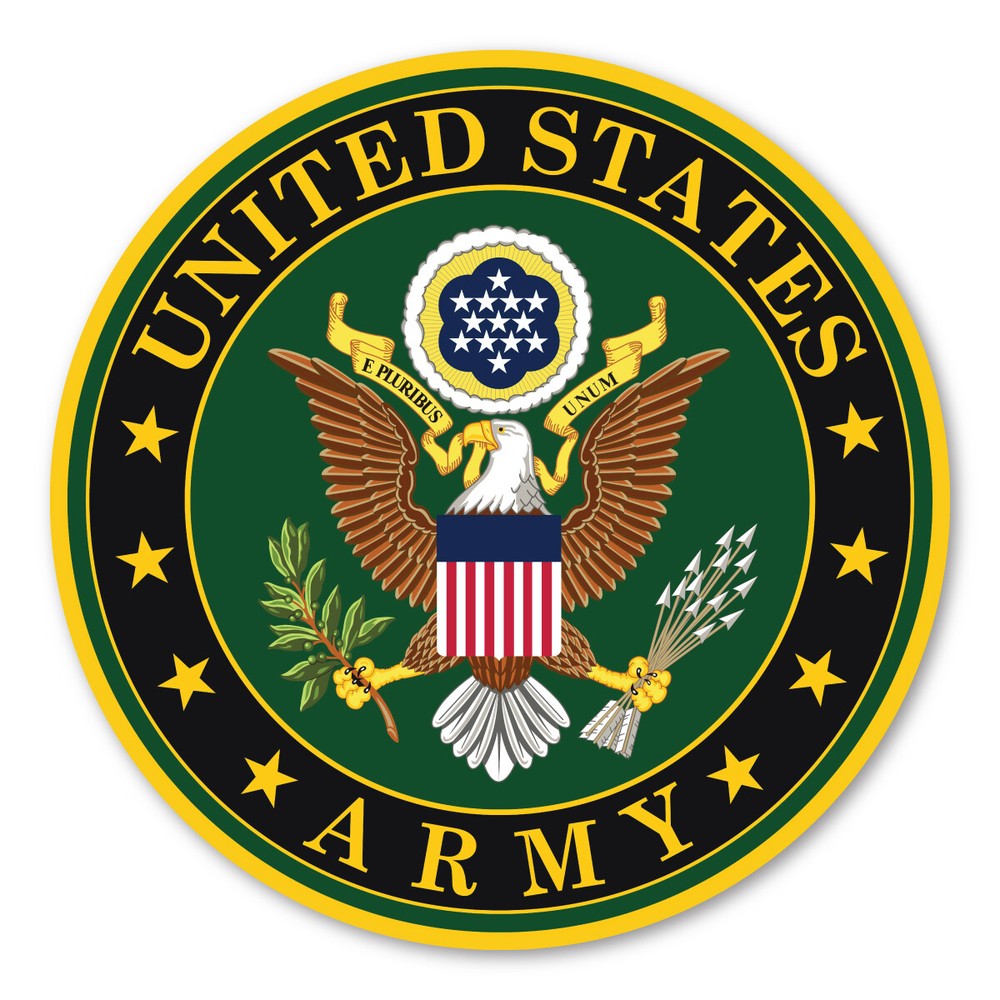 Army Seal Car Door Sign Magnet