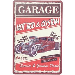 Okuna Outpost Vintage Metal Signs – 11.8 x 8 inches, Multicolor