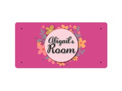 Abigail’s Room – Metal Sign