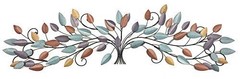 21987 Tree of Life Metal Wall Art Scroll Vine Olive Branch Leaf Decor Wrought…