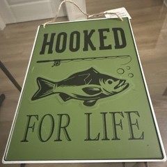 Honked For Life Metal Hanging Sign Decor 14x9inches Great Home Decor Brand New