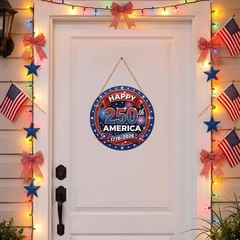 250th Anniversary Door Sign, 250th Anniversary Wreath, 250th Anniversary Deco…