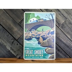 Great Smoky Mountains Sign – Chimney Tops Picnic Area Sign