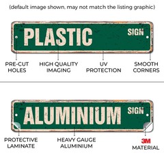 PALERMO ITALY Street Sign Italian flag city country road wall gift