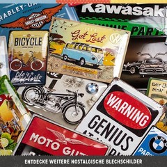 tin sign, metal sign, decorative sign 6 x 8 in – Grillregeln