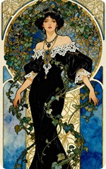 Persephone Goddess Of Spring Metal Tin Sign Mythology Wall Decor 7.8″ x 11.8″