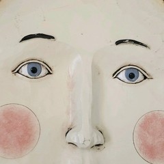 Jim Shore Wall Plaque Apollo Sun face 2012 Outdoor Living Collection 18 Inches