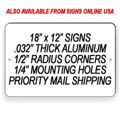 CUSTOM “YOUR TEXT HERE” PACKAGE DELIVERY SIGN DELIVERY INSTRUCTIONS Personalized