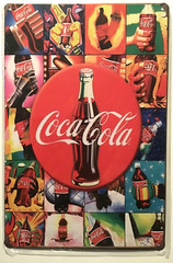 TIN SIGN 8×12 Coca Cola beverage soda pop advertisement bottle drink iconic (O)