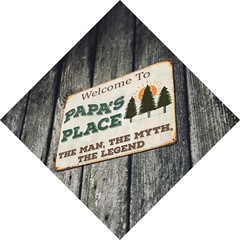 Papa’s Place 8 x 12 inch Aluminum Sign TS609
