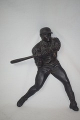 VTG Hobby Lobby Resin 3D Baseball Player At Bat Wall Hanging