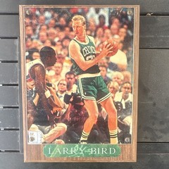 Larry Bird Boston Celtics Basketball Wood Wall Plaque Sign, Vertical Rectangle