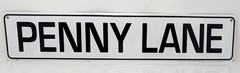 Penny Lane Wall Decor Sign 2005 Signs For Fun 24in X 5in