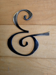 6″ Monogram Letter, Metal Weldable, Letter, Wedding Decor, Nursery, Initial,