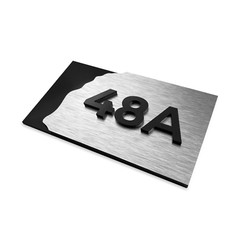 Custom Number Plates – Hotel Door Signs – Suite Room Sign – Apartment Signage