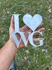 I❤️WG~ New metal hanging decoration I❤️WhiteGirls~ I Heart Winter Garden
