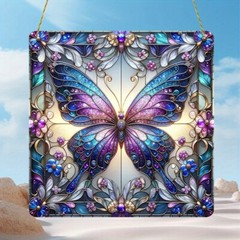 1pc Butterfly Acrylic Suncatcher Mother’s Day Gift Butterfly Decoration
