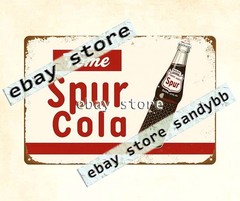 old-fashioned classic beverage Spur Cola soda pop drink Mexican tin sign