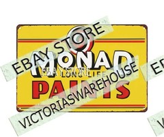 Monad Long Life Paint Varnish home improvement decor tin sign