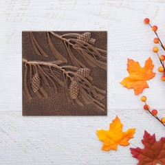 Pinecone Wall Decor Antique Copper Metal Art Home Decoration