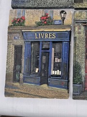 Chiu Tak Hak 3-d Paris Parisian Store Fronts Livre Bourgogne Library Restaurant