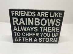 Quill to Paper By Sixtrees Handcrafted &Designed In USA Sign Best Friend Sign