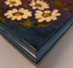 Friends Are Flowers In The Garden of Life 1970s Wood Wall Plaque Mid-Century MCM