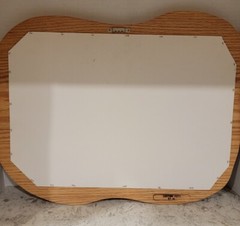 Deer Bow Hunting Handcrafted Wood/Wooden Laser Cut Art 18 X 14 Picture VTG