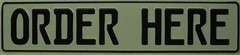 custom metal aluminum sign house number order here street open closed exit out