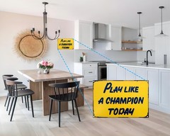 Play Like A Champion Today Sign – Metal Sign Inspirational for Bar Restaurant