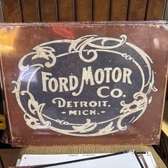 Tin Signs Ford, Mustang, F-150, Shelby, Parts & Service, Wall Art Home Decor