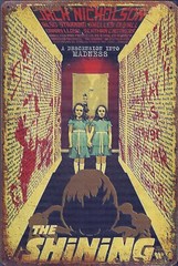 The Shining – Danny and the Twins Horror Movie Poster Artwork Tin Metal Sign