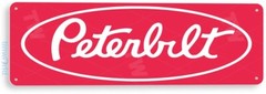 TIN SIGN Peterbilt Mechanic Auto Truck Stop Cab Trucker Garage Shop Bar B094