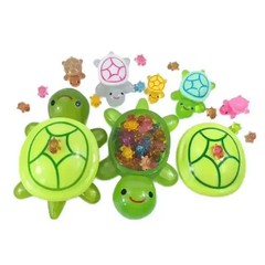 Night Glow Large Turtle+100pcs Mini Luminous Turtles Figurines Resin Craft