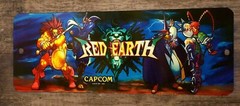 Red Earth Arcade Video Game 4×12 Metal Wall Sign Marquee Banner Poster