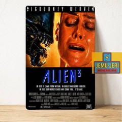 Alien 3 Metal Poster Sign 20x30cm Sigourney Weaver Sci-Fi Horror Wall Art