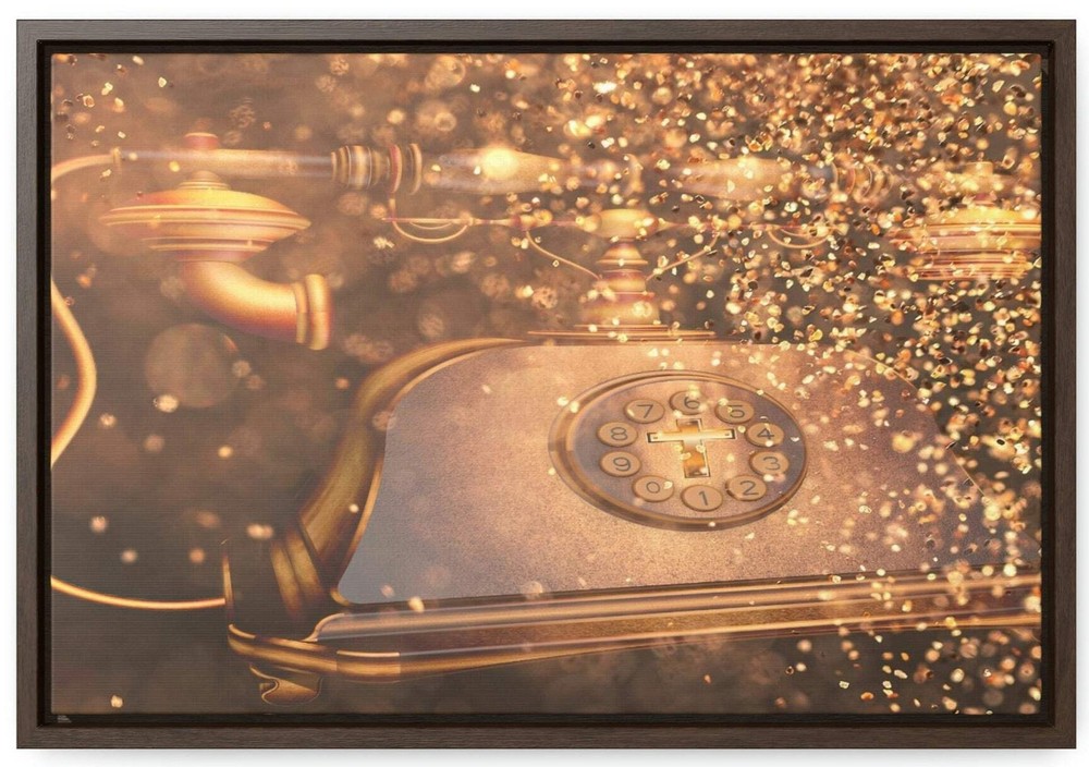 Horizontal Framed Premium Gallery Canvas Wrap “Jesus is Calling”