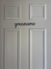 Personalized Name Sign – Custom Cursive Name Decor – Custom Name Gift 3D Printed