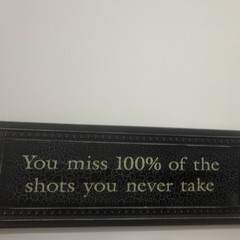Black & Beige Wood Quote Plaque Sign, Crackle Pattern, Inspirational Saying