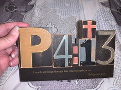 I Can Do All Things Through Christ Philippians 4:13 Shelf Home Decor 7”x4”