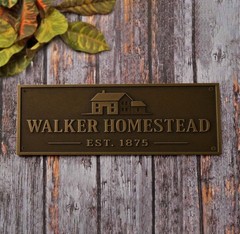 Customized classic Brass Signs – Nautical signs and plaques – Heavy duty 3D