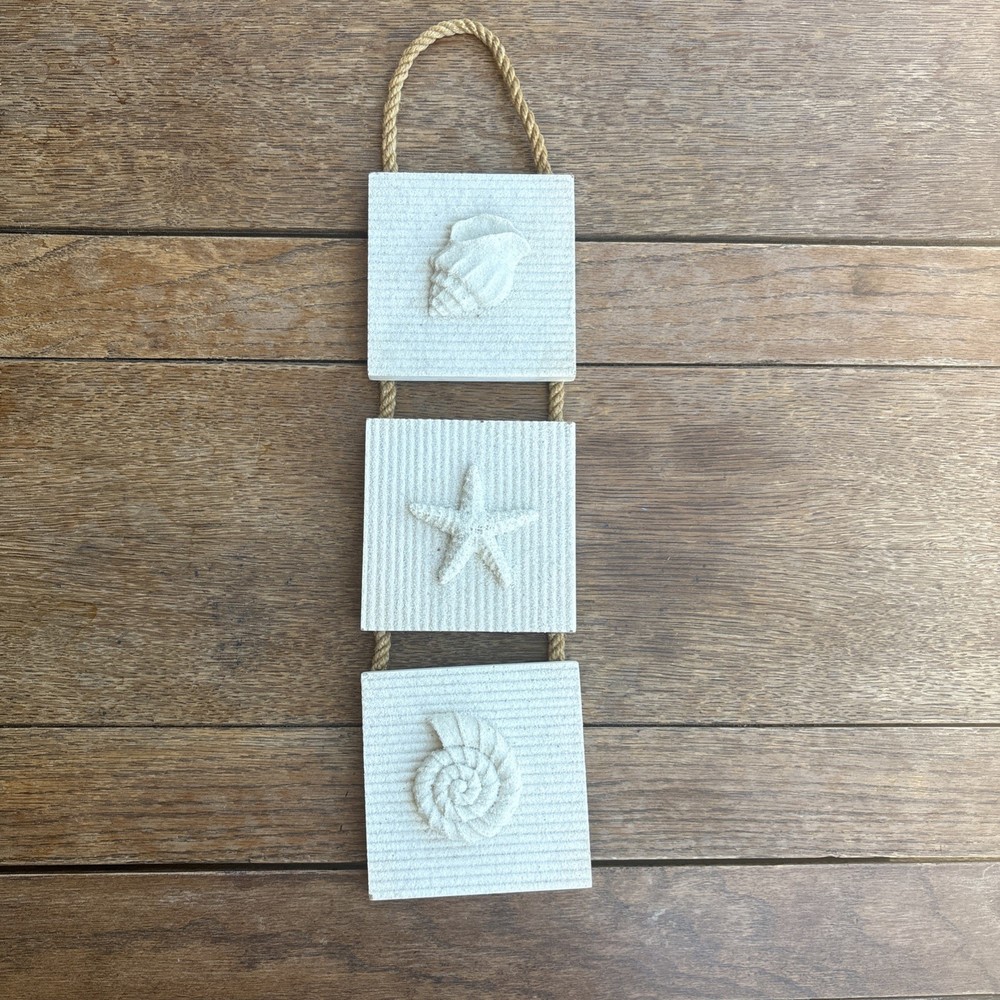 Nautical seashell wall decor