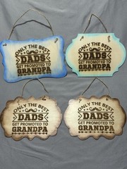 Wood Wall Decorations For Dad Fathers Day Gift Birthday Gift (Sold Separately)