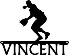 Baseball Player #6 Pitcher – Personalized Sports Sign Made in USA