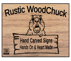 Custom House Number Street Address Hand Carved Wooden Sign Pine or Cedar