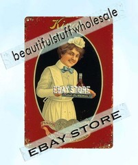 Kings Puremalt beer Brewery International Expostion tin sign