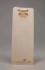 Mud Pie Gladiolus Wall Plaque 3D Lavender Handcrafted Vintage 2002 Ceramic Rare