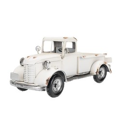 12in Collectible-Vehicles Classic Truck, Pick-up Model Iron Decorations, Coll…