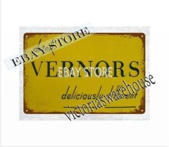 VERNORS GINGER ALE carbonated soft drink metal tin sign new bedroom design